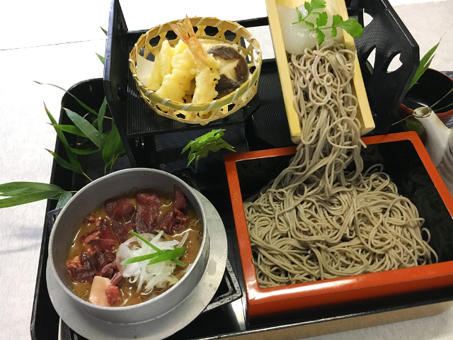 一庫ダム蕎麦