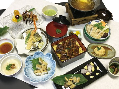 鰻尽くし昼会席