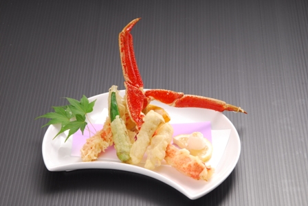 ずわい蟹天婦羅